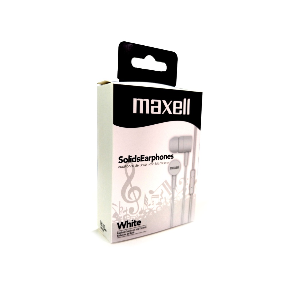 AURICULAR MAXELL SIN-7 BLANCO