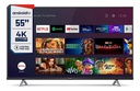 SMART TV HITACHI 55" CDH-LE554KSMART21 4K ANDROID TV
