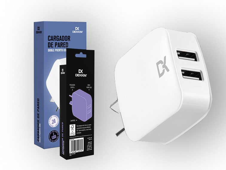 FUENTE DE CARGA DEKKIN ACC-WA-060 5V 2A