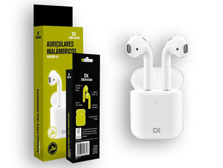 AURICULAR INALAMBRICO DEKKIN ACC-TW-011
