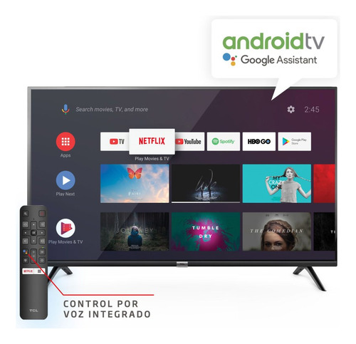 SMART TV TCL 32" L32S65A ANDROID TV-RV