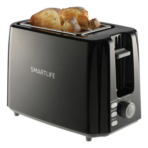 TOSTADORA SMART LIFE TO1301B 2 REBANADAS 750W