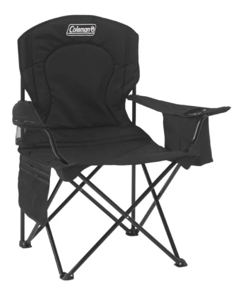 SILLON DIRECTOR COLEMAN 148KG C/ENFRIADORA 20161027 NEGRO