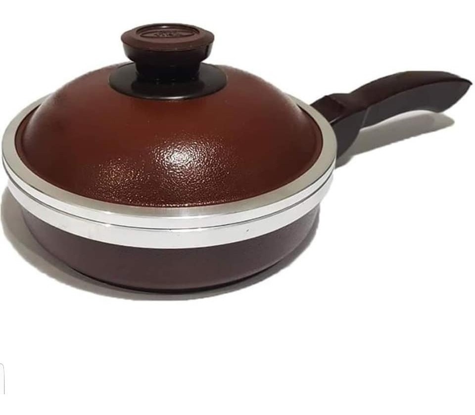 SARTEN DOÑA TINA 300 M CON TAPA D25 MARRON