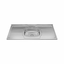 MESADA ORLANDI GHELPLUS 1,20 x 53 ACERO INOX B.CENTRAL COD 40