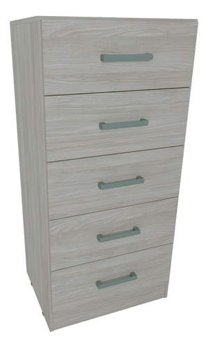 CHIFONIER ORLANDI 0,60 C/MET 5CAJ JACARANDA COD 3425