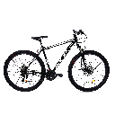 BICICLETA MTB SLP 5 PRO R29 T16 NEGRO BLANCO GRIS 15717
