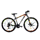 BICICLETA MTB SLP ALUMINIO 25 PRO R29 T16 NEGRO GRIS NARANJA AMARILLO 14880