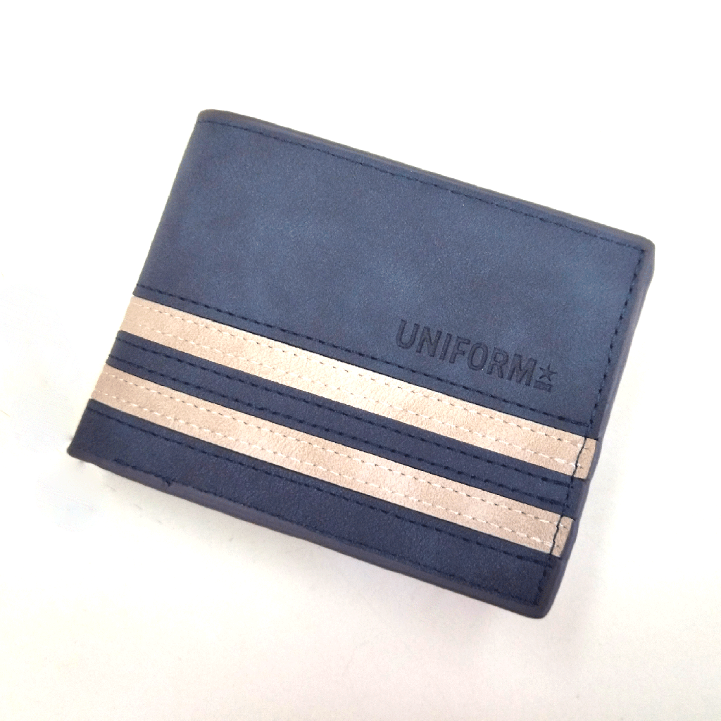 BILLETERA UNIFORM SINCE 1892 12651 AZUL