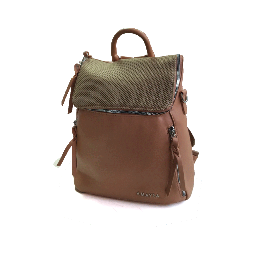 MOCHILA AMAYRA 671877 MARRON