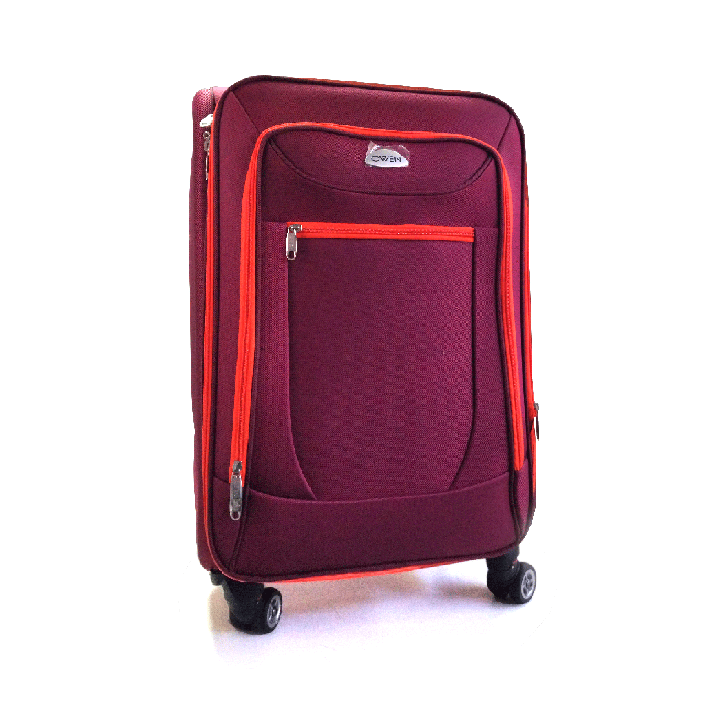 VALIJAS OWEN CHICA 40009 ROJO CON NARANJA