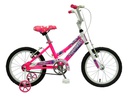 BICICLETA TOMASELLI KIDS ROD 14 FUCSIA DAMA