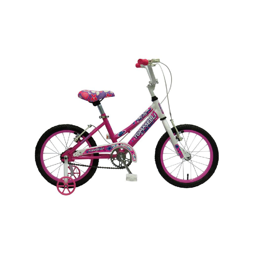 BICICLETA TOMASELLI LADY14 TLAD142MAG MAGENTA