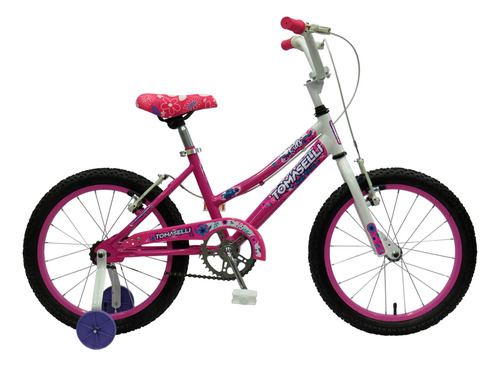 BICICLETA TOMASELLI KIDS TT16D ROD 16 DAMA LILA