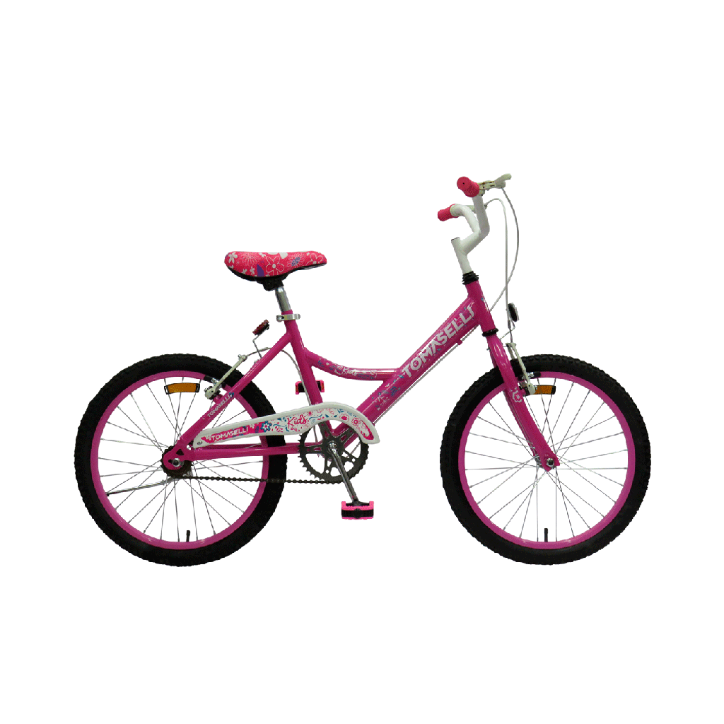 BICICLETA TOMASELLI LADY LADY20 C/ACCESORIOS LILA