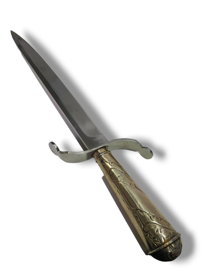CUCHILLO PUÑAL ALPACA HOJA 26 CM