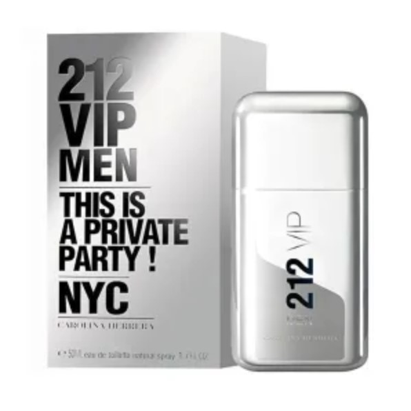PERFUME CAROLINA HERRERA 212 VIP MEN EDT 50ML
