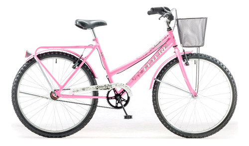 BICICLETA FUTURA PASEO DAMA COUNTRY R26 ROSA 3577