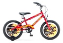 BICICLETA FUTURA BMX 16" TWIN ROJO 4050