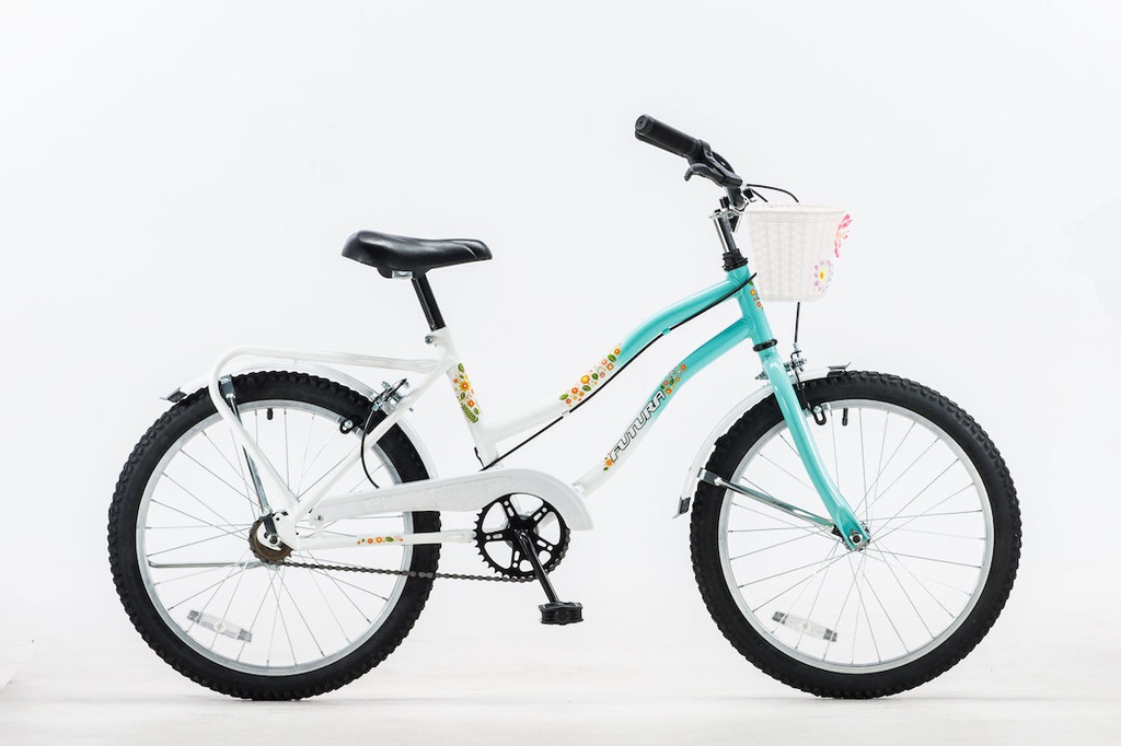 BICICLETA PASEO FUTURA LITTLE CRUISER NENA 20&quot; AGUAMARINA 5214