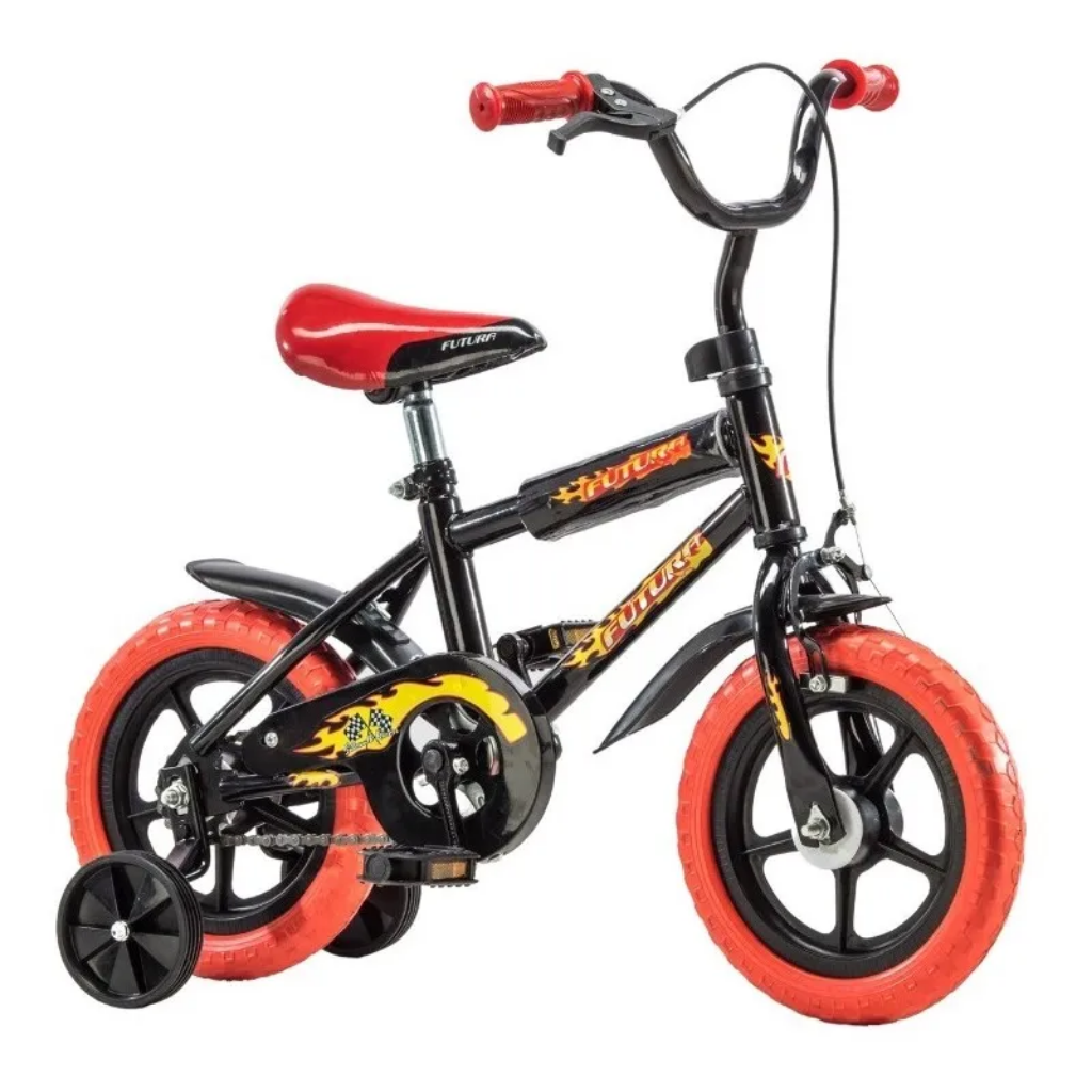 BICICLETA FUTURA R12 VARON NEGRO 2012