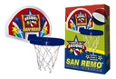 TABLERO DE BASQUET PLASTICO CON ARO Y RED 132634