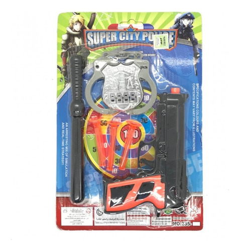 SET DE POLICIA 7 PIEZAS EN BLISTER MKJ931336