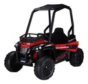 ARENERO 12V BIEMME JS370 ROJO CON CONTROL REMOTO LUCES Y BARRA ANTIVUELCO