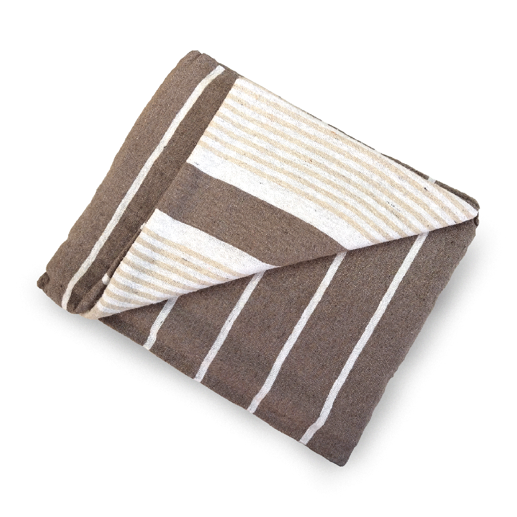 CUBRECAMA AMARELO 1,60 x 2,40 13018 MARRON