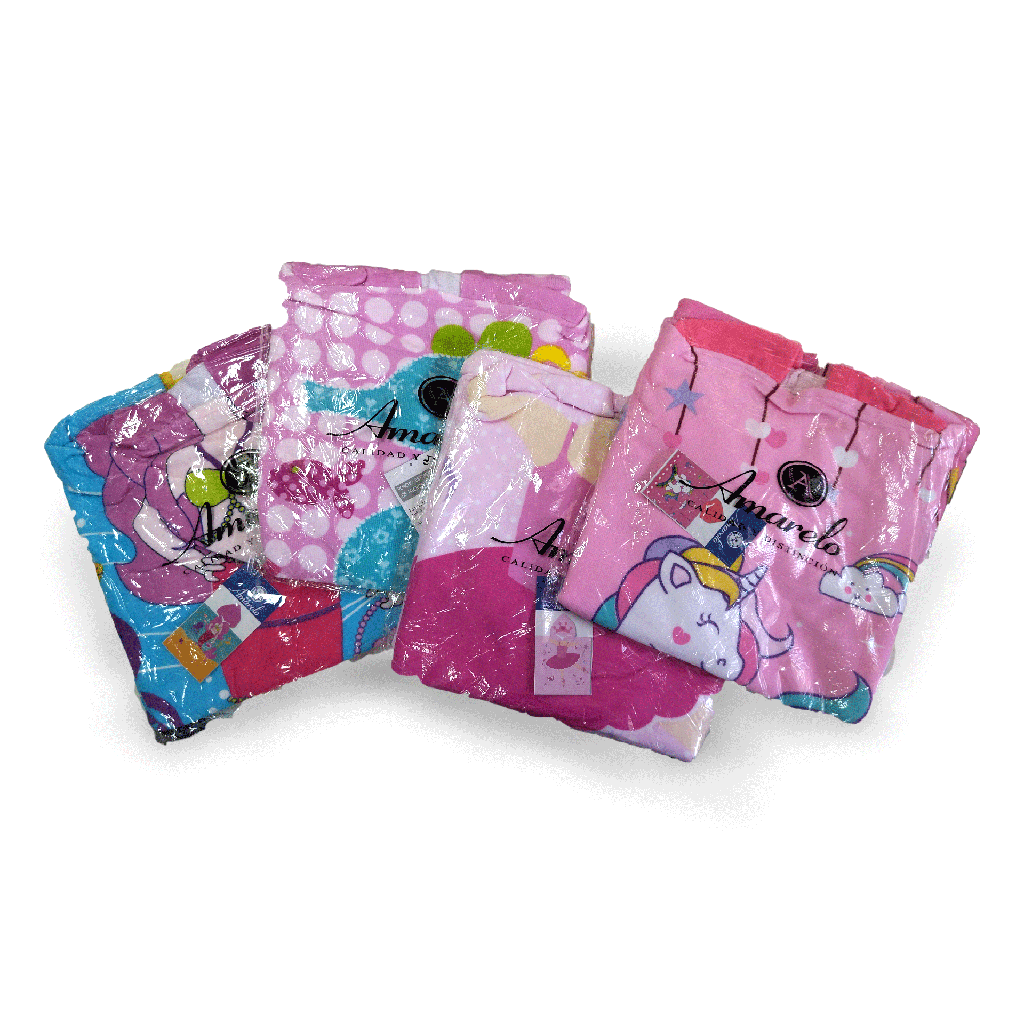 PONCHO TOALLA ESTAMPADO MICRO 0,60 x 1,2 MTS 9303 NIÑA