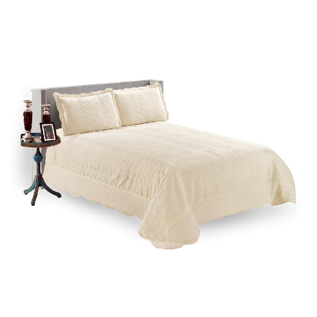 CUBRECAMA AMARELO QUILT LISO KING AMARILLO 13045