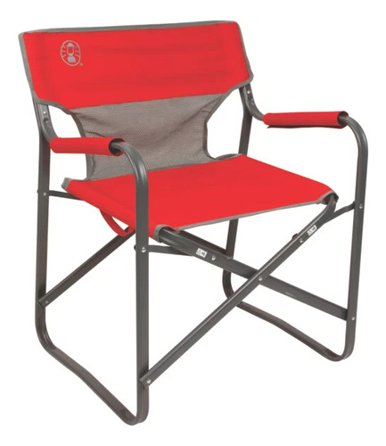 SILLON DIRECTOR COLEMAN BREEZE STEEL DECK 136KG ROJA 2000019421