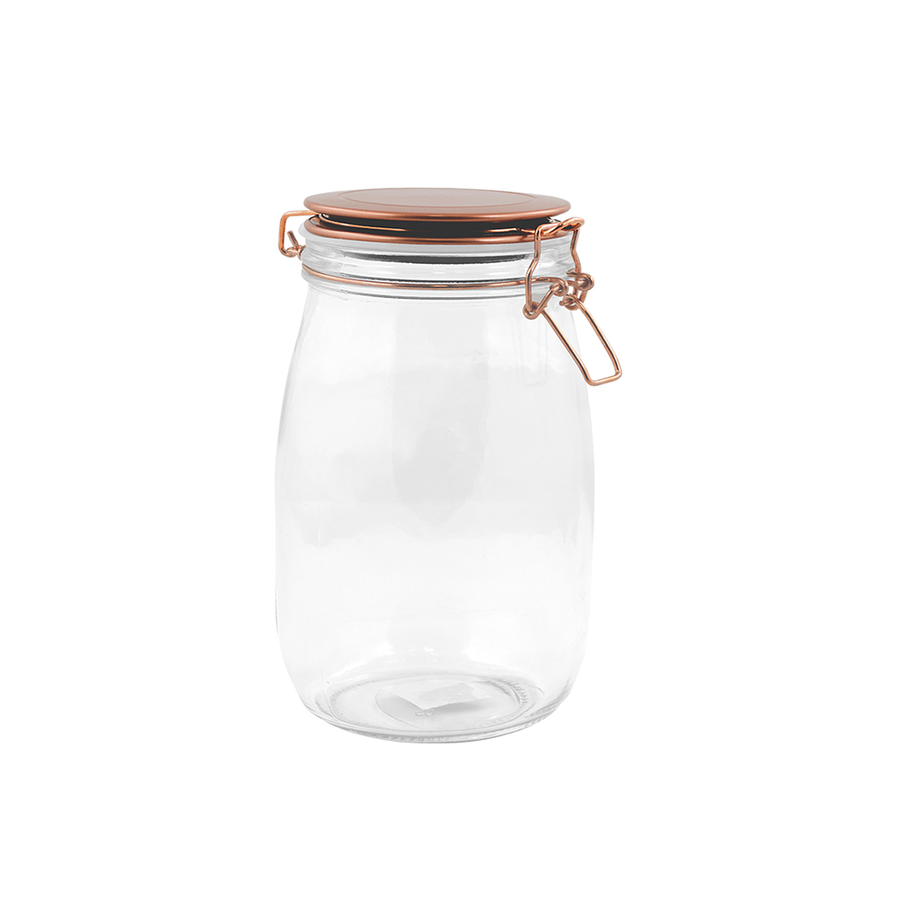 FRASCO VIDRIO   750 CC T/CLIP COBRE 18250
