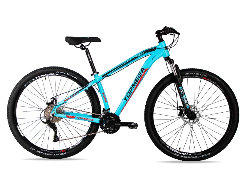 BICICLETA TOPMEGA THOR R29 24V CELESTE &quot;S&quot; 1005381
