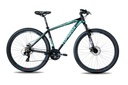 BICICLETA TOPMEGA SUNSHINE R29 21V NEGRO/CELESTE &quot;M&quot;