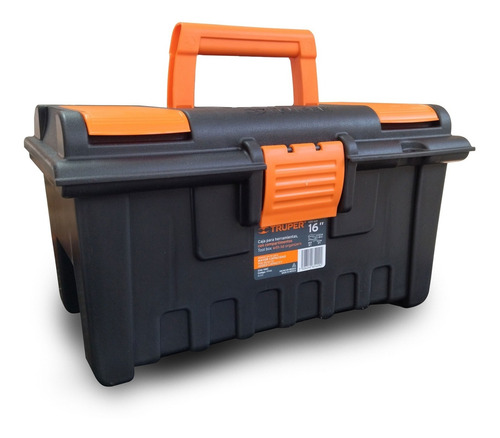 CAJA HERRAMIENTAS PLASTICA TRUPER 16" CHA-16NC