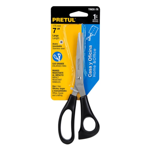 TIJERA PRETUL TINOX-7R 7&quot;