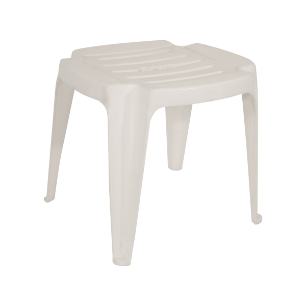 MESA AUXILIAR LAURY WENCO BLANCA 42X37 12215