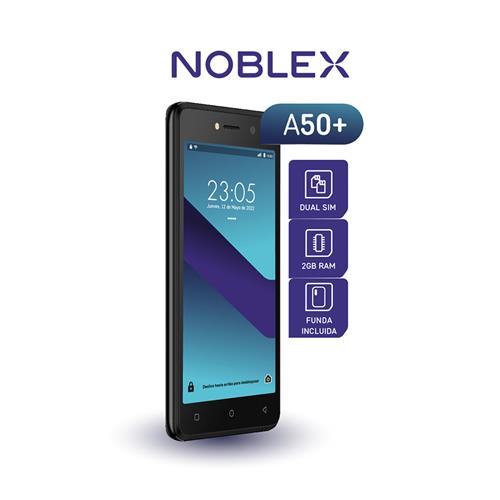 CELULAR NOBLEX  A50PLUS NEGRO 32+2GB