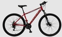 BICICLETA OXEA HUNTER ROD29 ROJO BLANCO PLOMO