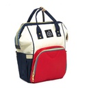 MOCHILA MATERNALML-MOCH02H BLANCO C/ ROJO