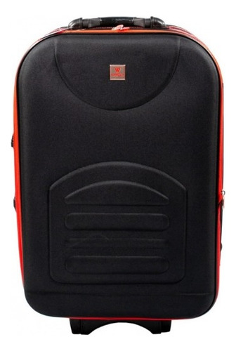 VALIJA OWEN MEDIANA OW40000 NEGRA C/ ROJA 24"