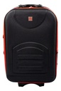 VALIJA OWEN MEDIANA OW40000 NEGRA C/ ROJA 24"