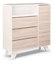 COMODA CAON VIKA 3 CAJONES 1268