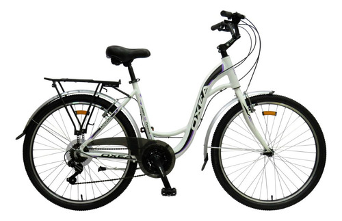 BICICLETA OXEA CAMPUS DAMA R26 BLANCO/LILA