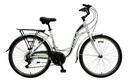 BICICLETA OXEA CAMPUS DAMA R26 BLANCO/LILA