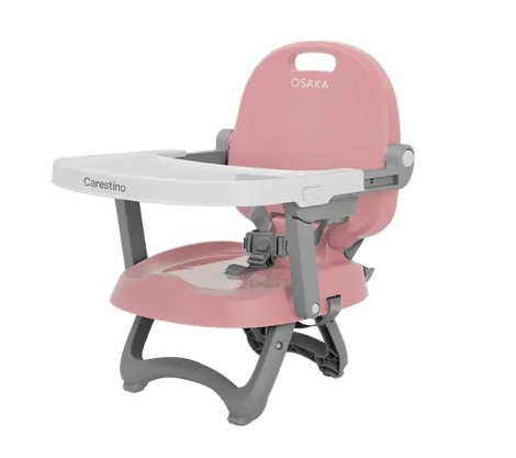 SILLA DE COMER CARESTINO OSAKA BOOSTER SL008-ROSA