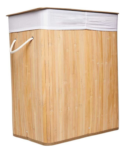 CESTO DOBLE PLEGABLE BAMBU VONNE ORG021 RECTANGULAR