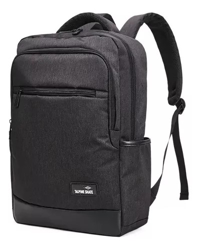 MOCHILA PORTANOTEBOOK ALPINE SKATE 216302 NEGRA