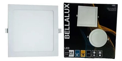 PANEL LED EXT CUAD 18W FRIO  BELLALUX 8158, BELL5604